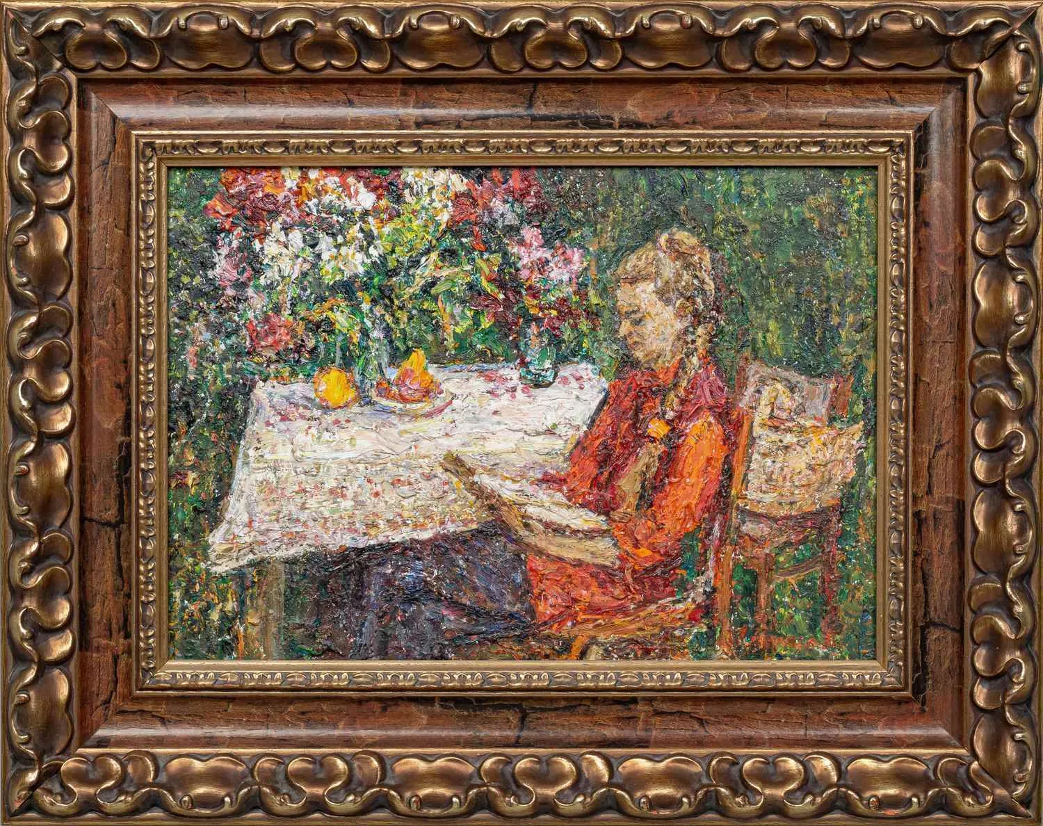 Немцов Александр Брониславович. В саду. 1996.