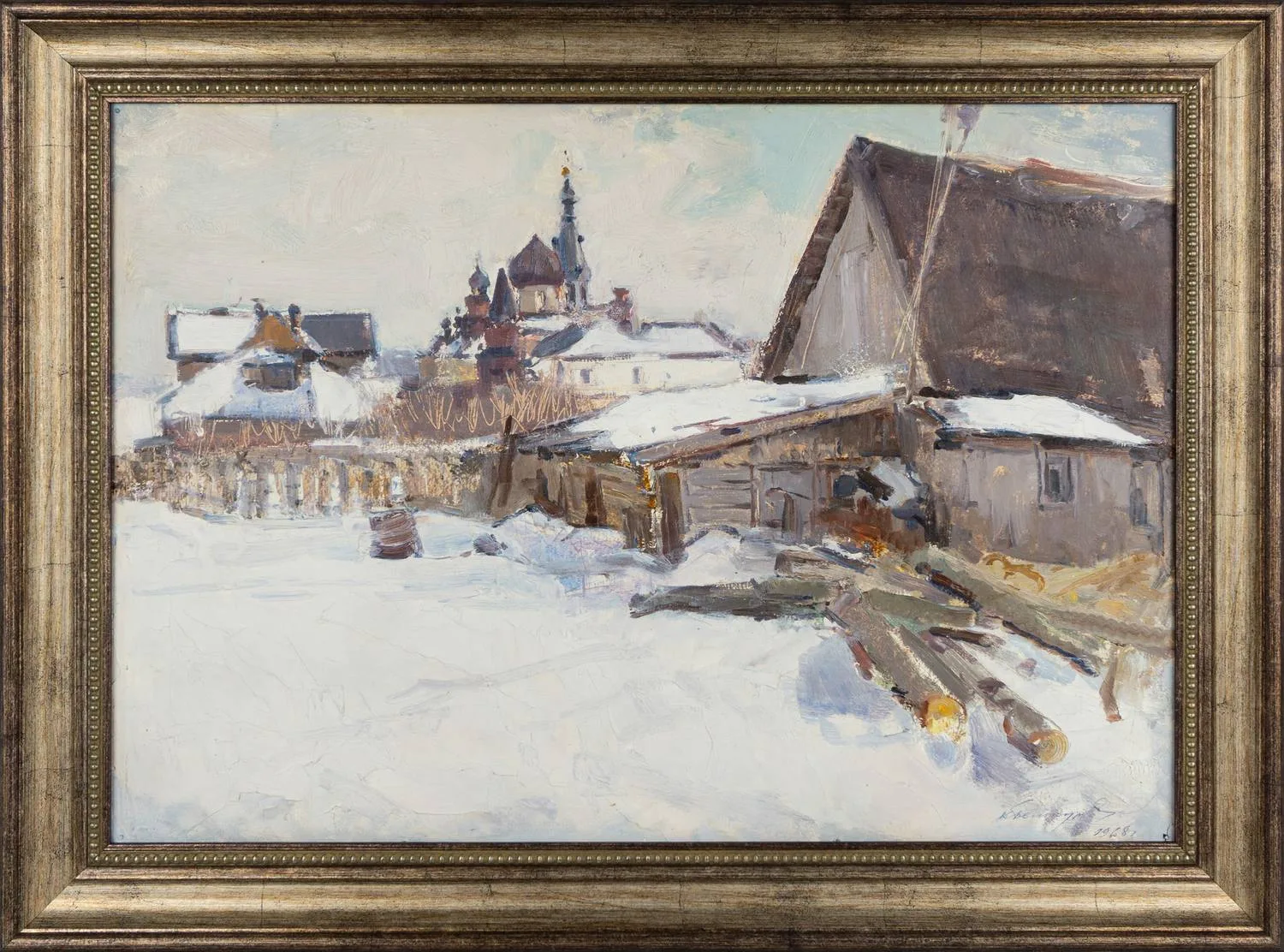 Белокуров Константин Сергеевич. Старая Ладога. 1968 г.
