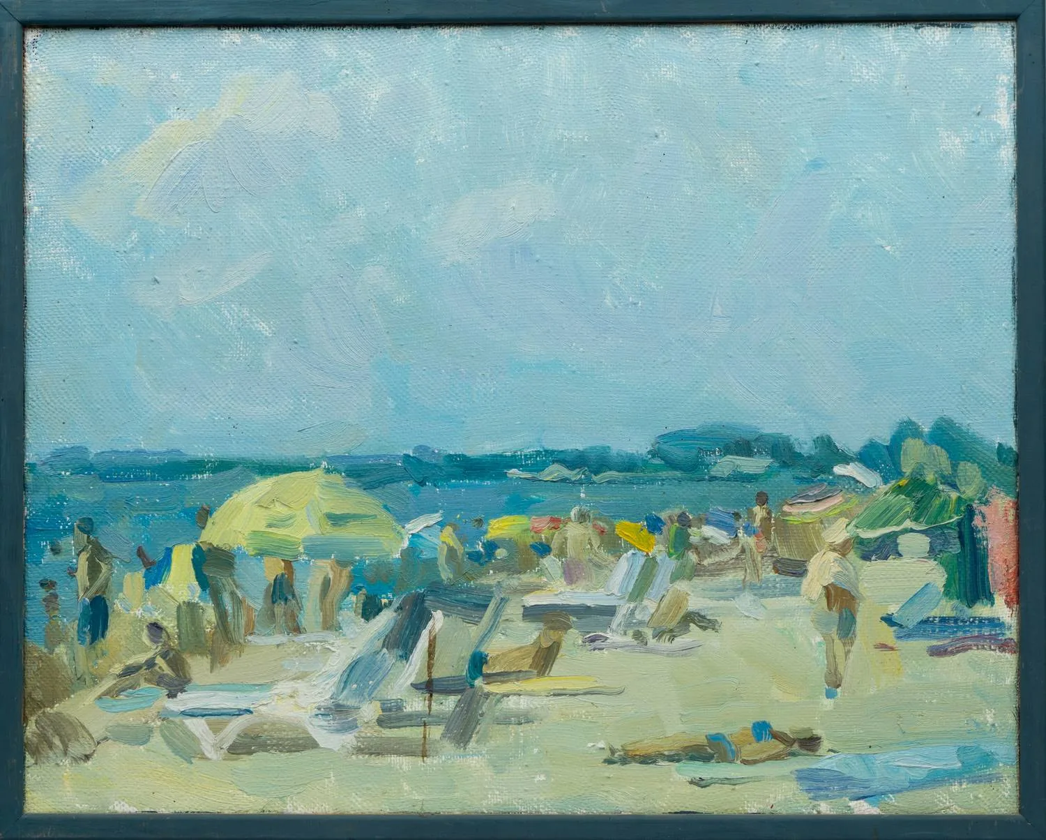 Дейнека Александр Александрович (?). Гурзуф. Эскиз. 1959.