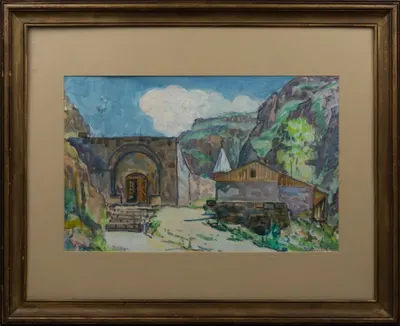 Варт-Патрикова Вера Васильевна. Гехард - Армения. 1968.