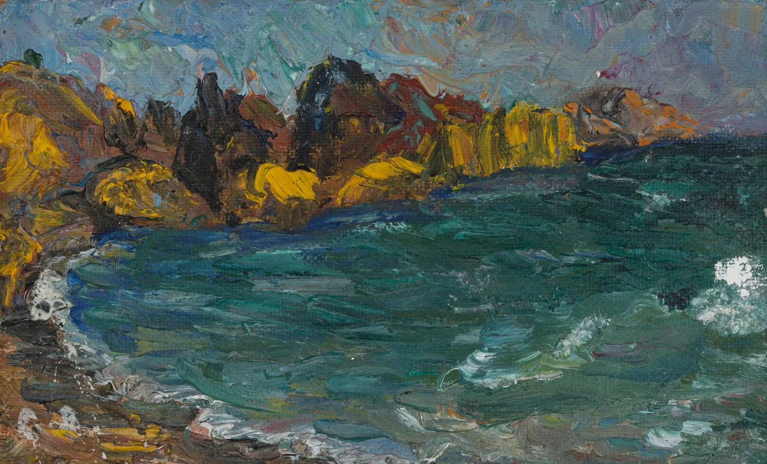 Семилетова Е.М. Крымская бухта. 1970-е - 1980-е годы.