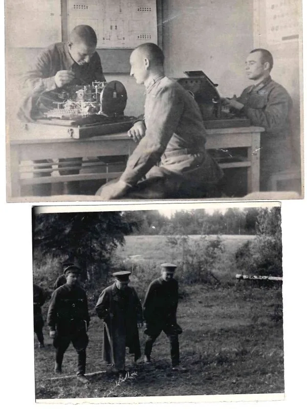 3 фотографии ""Военные"". 1930-е - 1940-е годы.