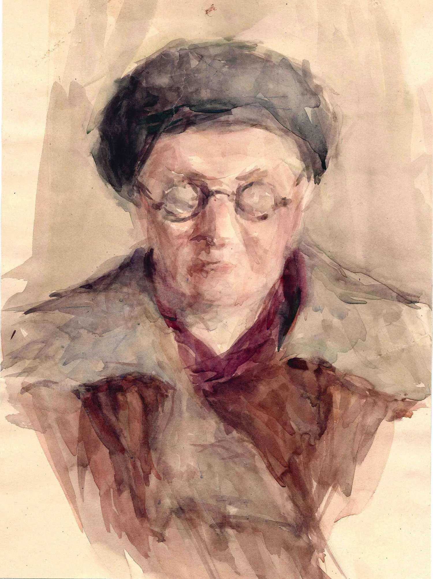 Дейнеко Ольга Константиновна. Портрет. 1930-е годы.