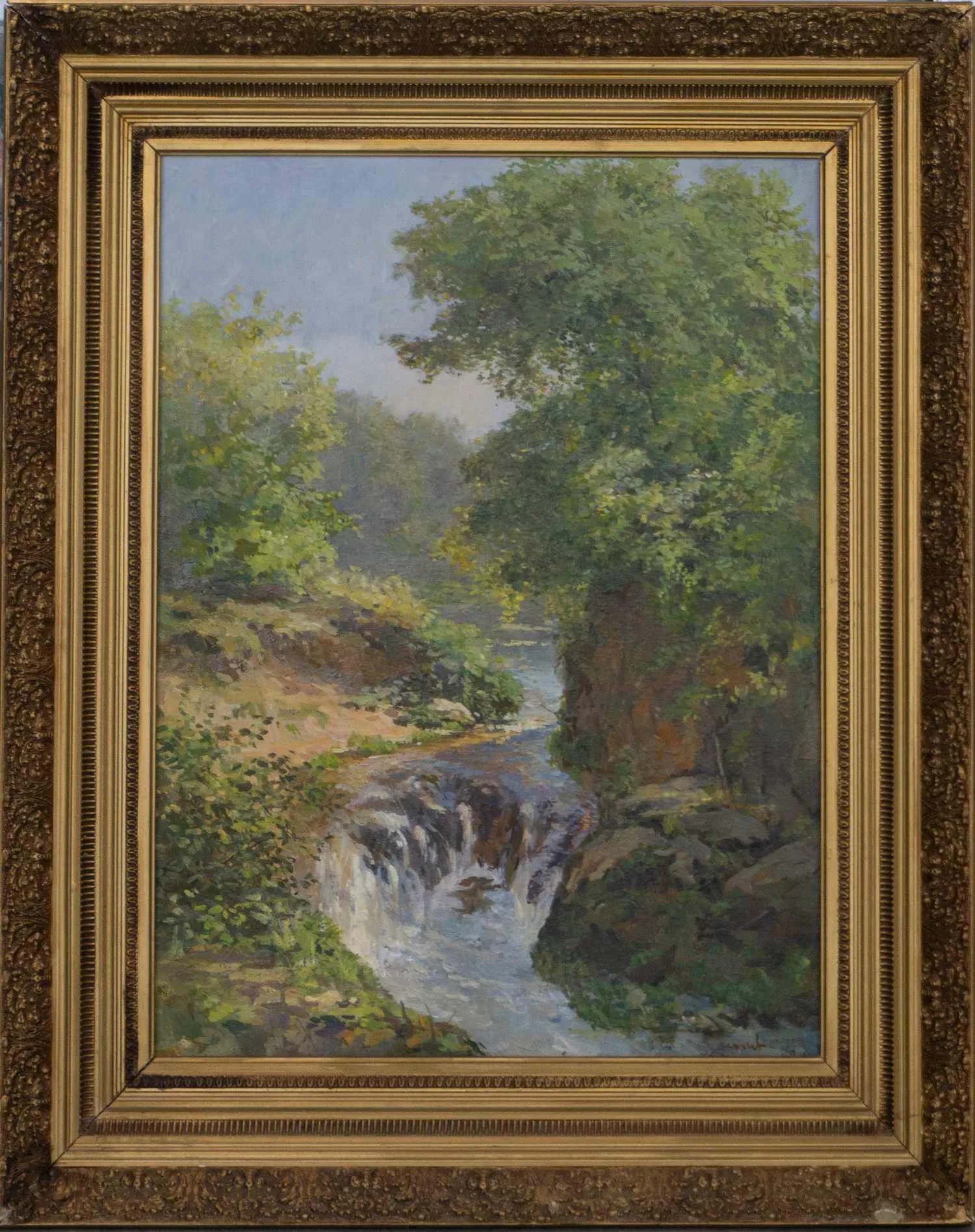 Сергеев Сергей Николаевич. Водопад. 1996.
