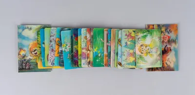 26 карманных стереокалендарей «Мультфильмы». 1978 - 1989 годы.