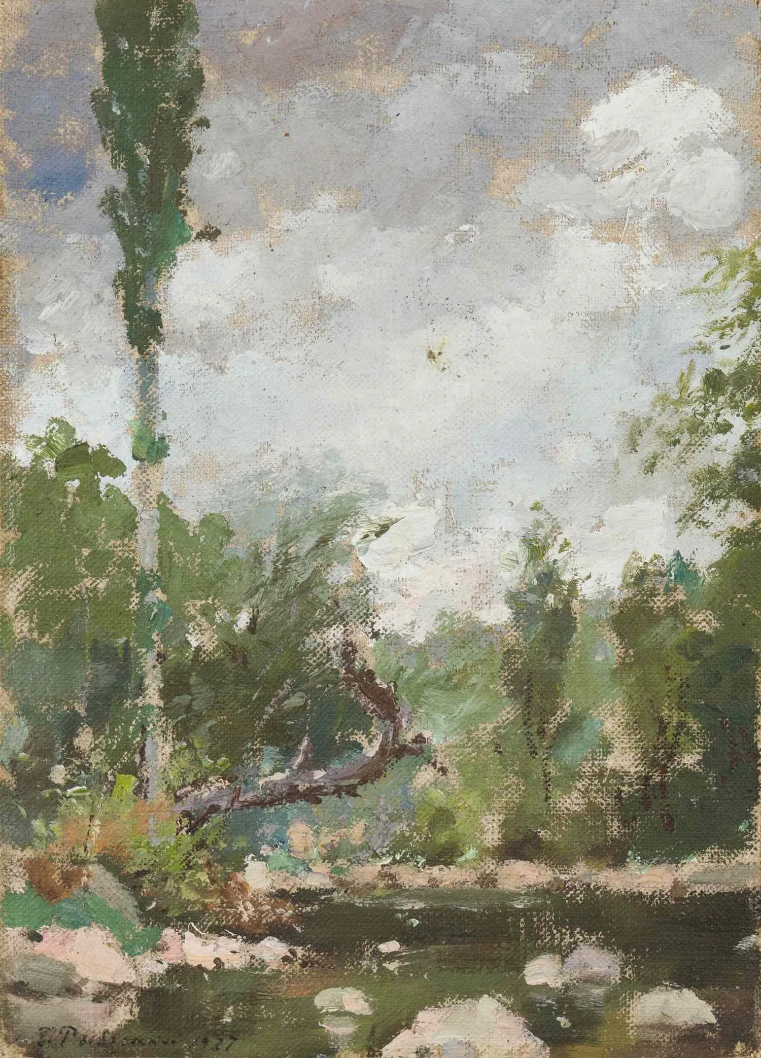 Рыбченков Борис Фёдорович. В Коккозах. 1937.