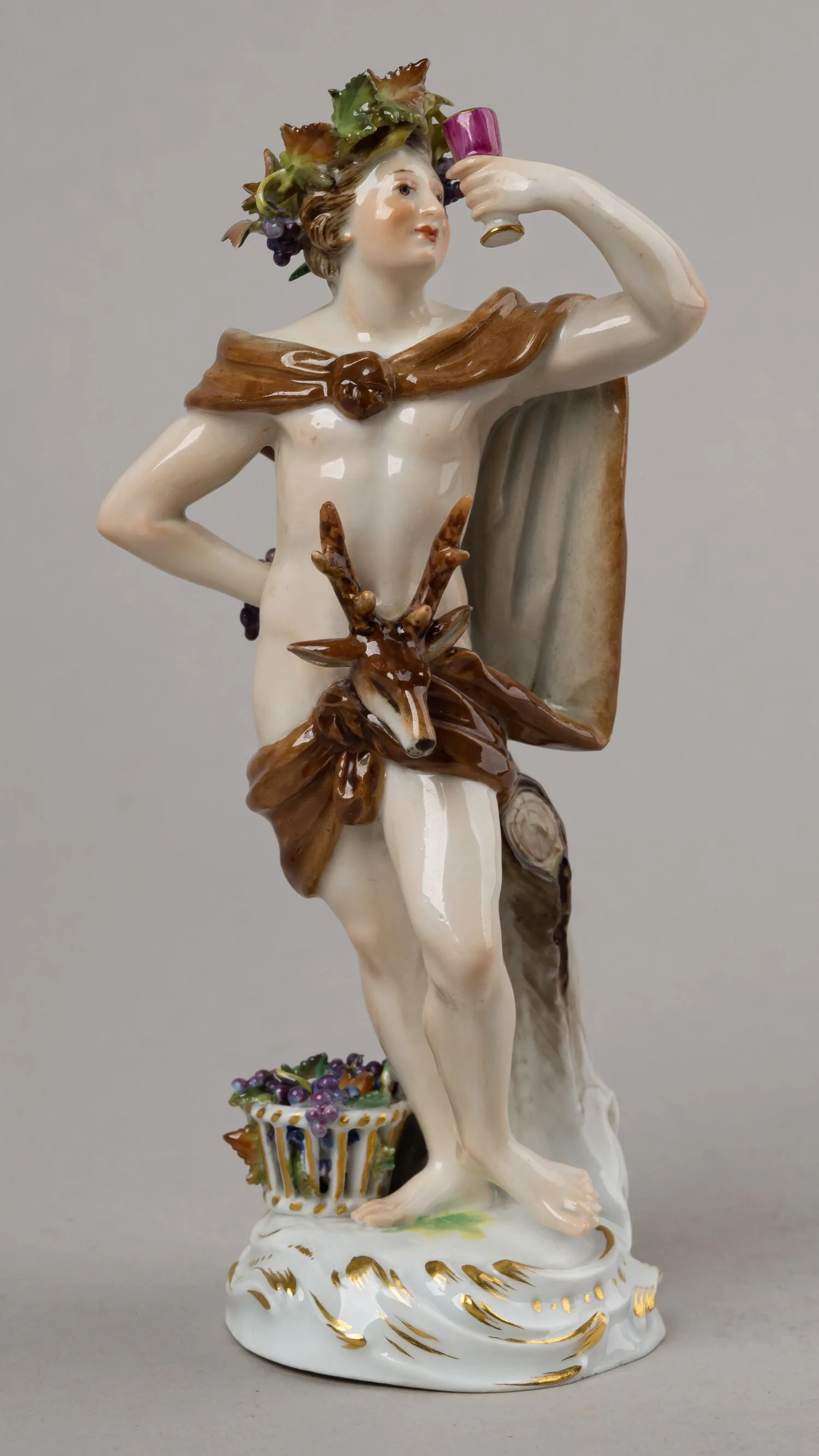 Статуэтка «Бахус». Германия, мануфактура Meissen, вторая половина XIX века.