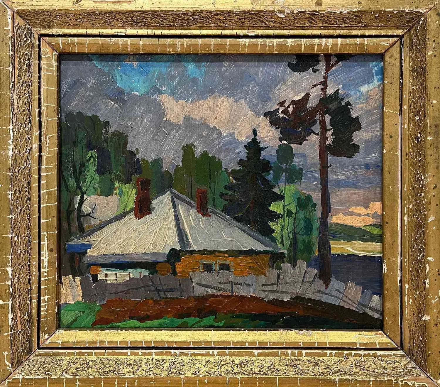 Лемещенко Александр Михайлович. Сенеж. Творческая поездка. 1976.