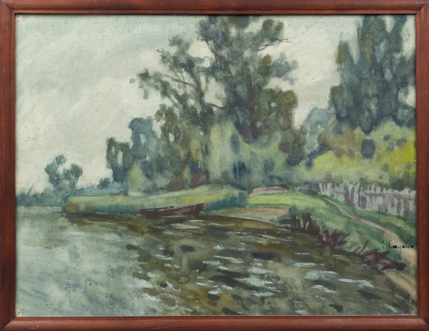 Лопухин Александр Ефимович. Стирнурагс. 1974 г.