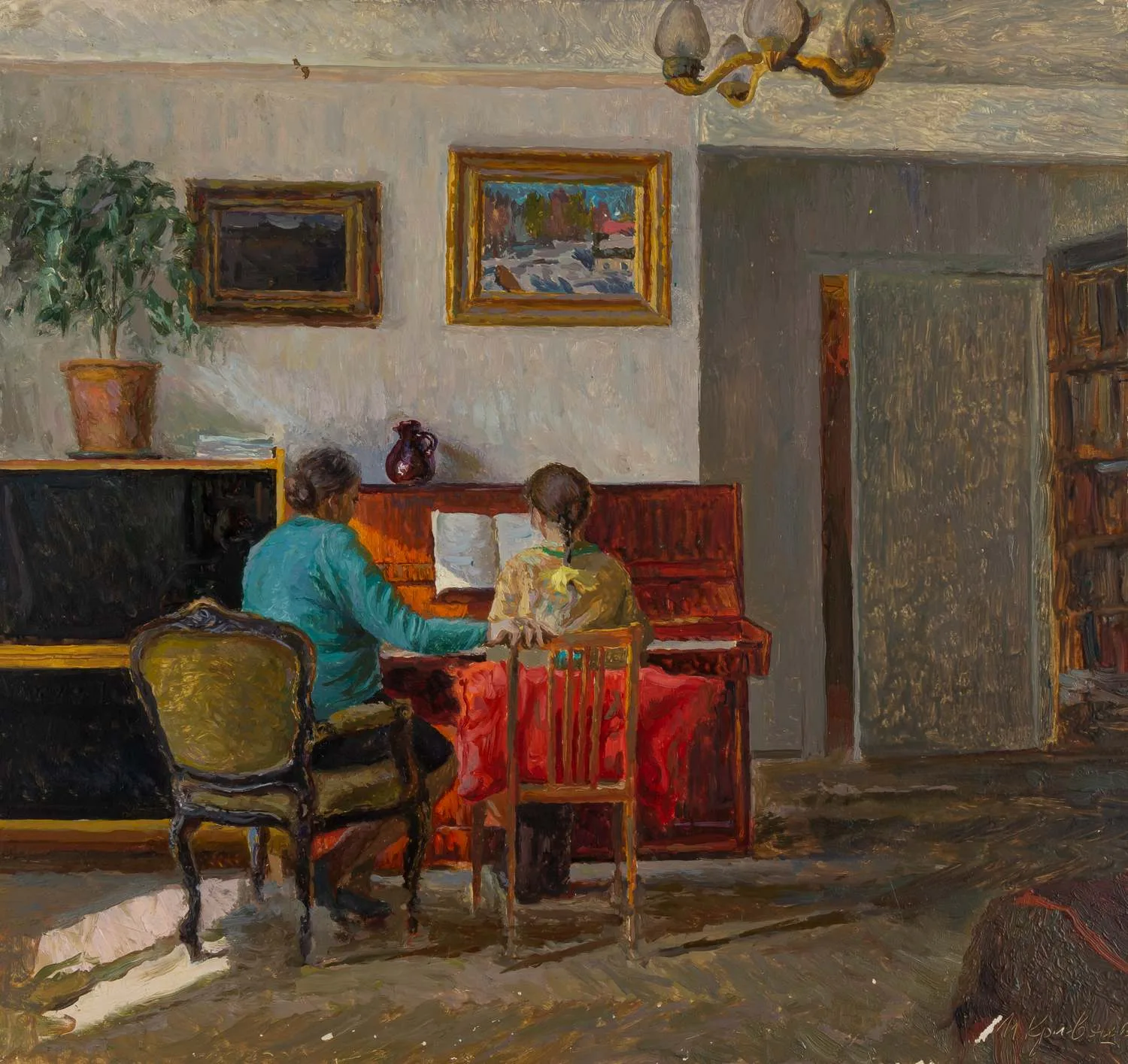 Кривошей Игорь Ефимович. Уроки фортепьяно. 1970-е – 1980-е годы.