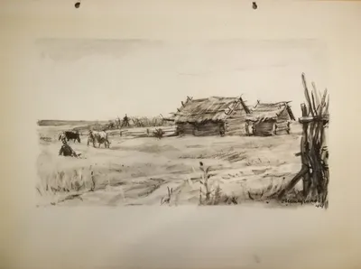 Шмаринов Д.А. На выпасе. 1944.