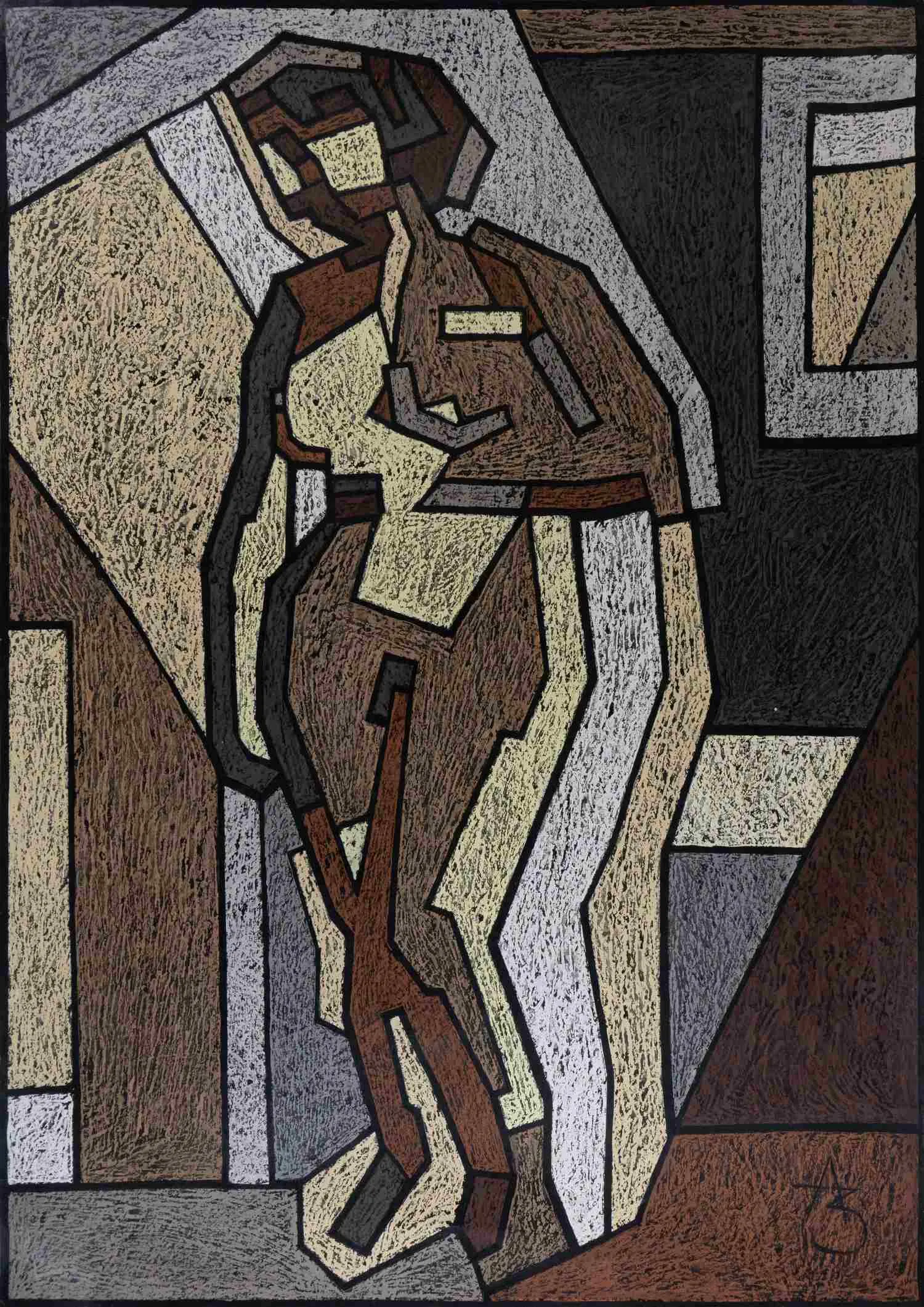 Забиронин Андрей Николаевич. Натурщица. 2000-е годы.