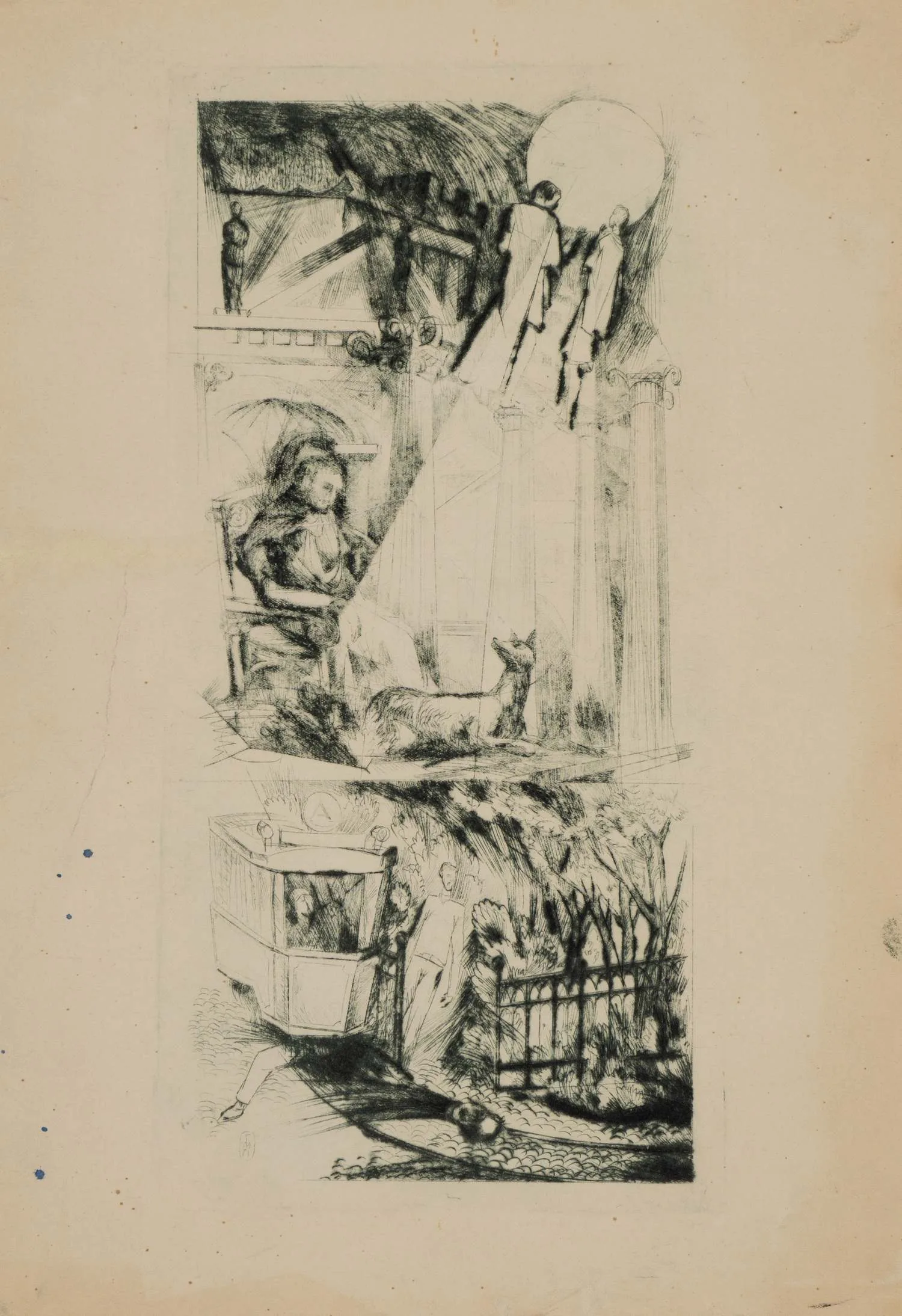 Марков Георгий Георгиевич. Сцены из романа «Мастер и Маргарита». 1971.