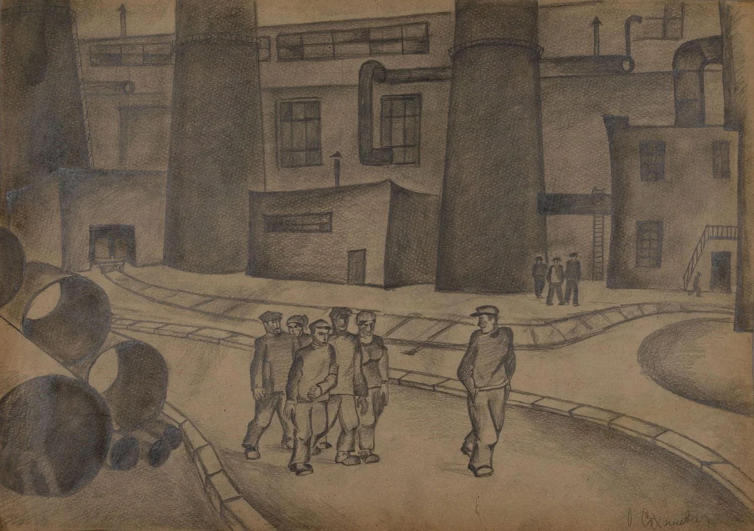 Соханевич Олег Викторович. После смены. 1960-е годы.