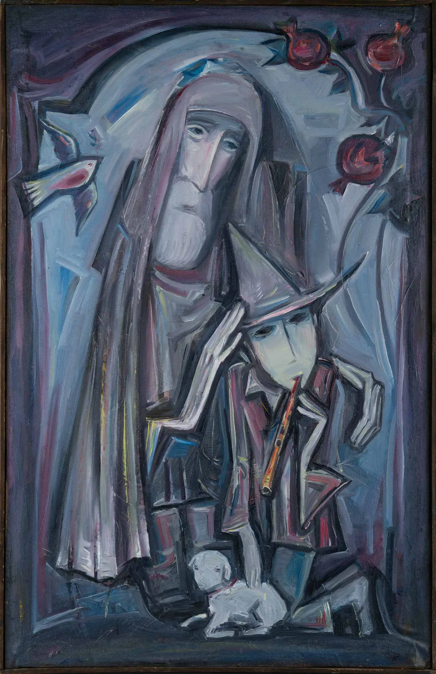 Алборов Тимур Арсенович. Мальчик со свирелью. 1998.