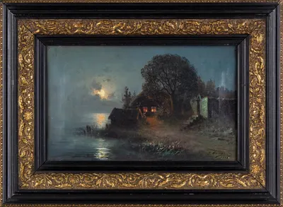 Белоусов Иосиф Васильевич. Лунная ночь. 1893.