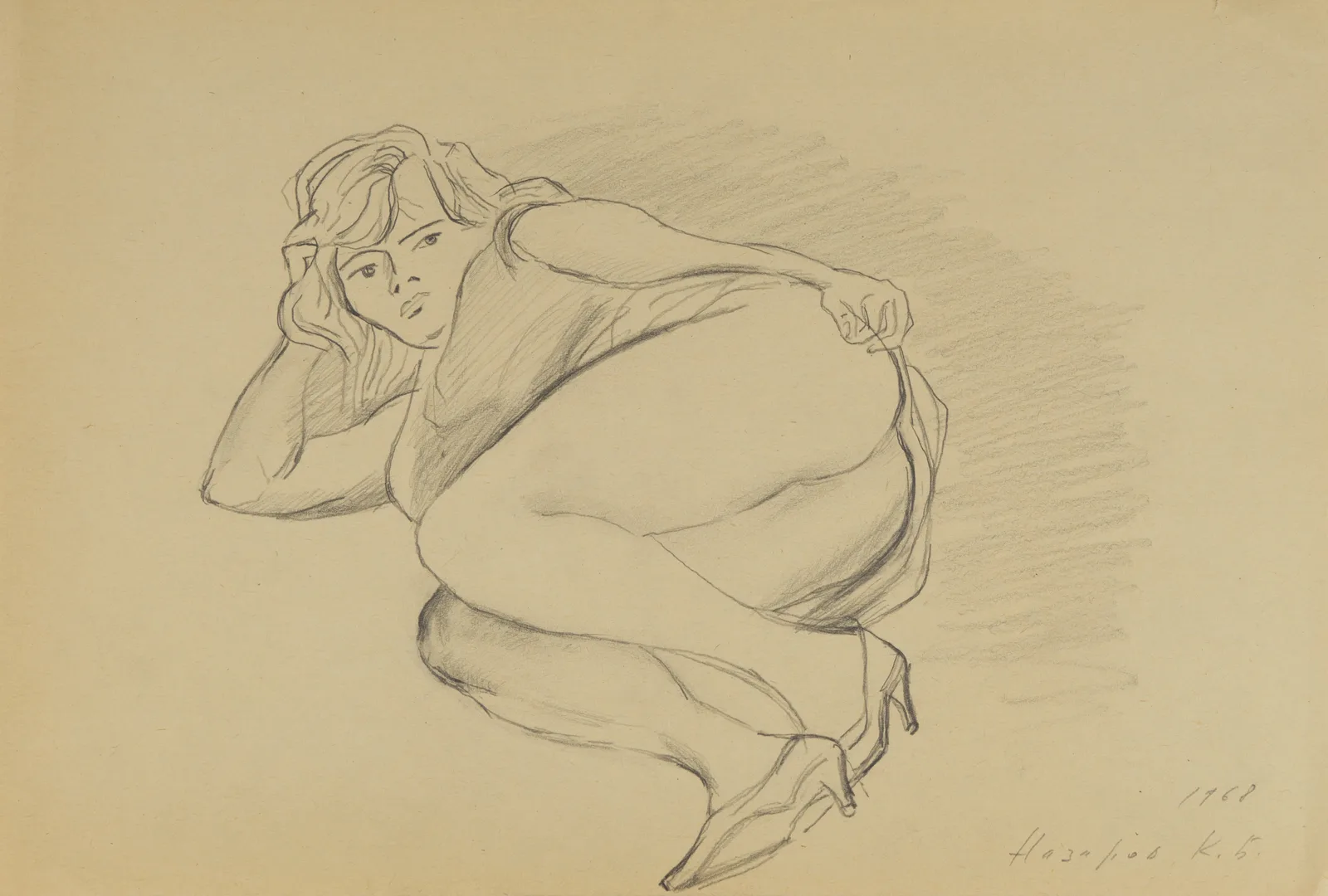 Назаров Константин Борисович. Отдых. 1968.
