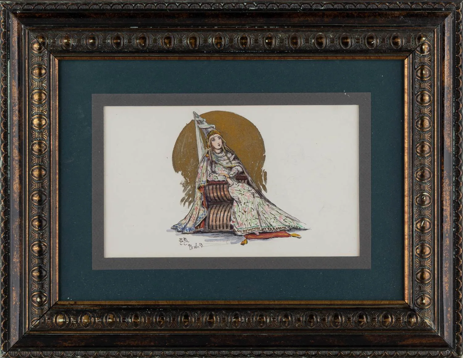 Владимиров Василий Васильевич. Царевна. 1899.