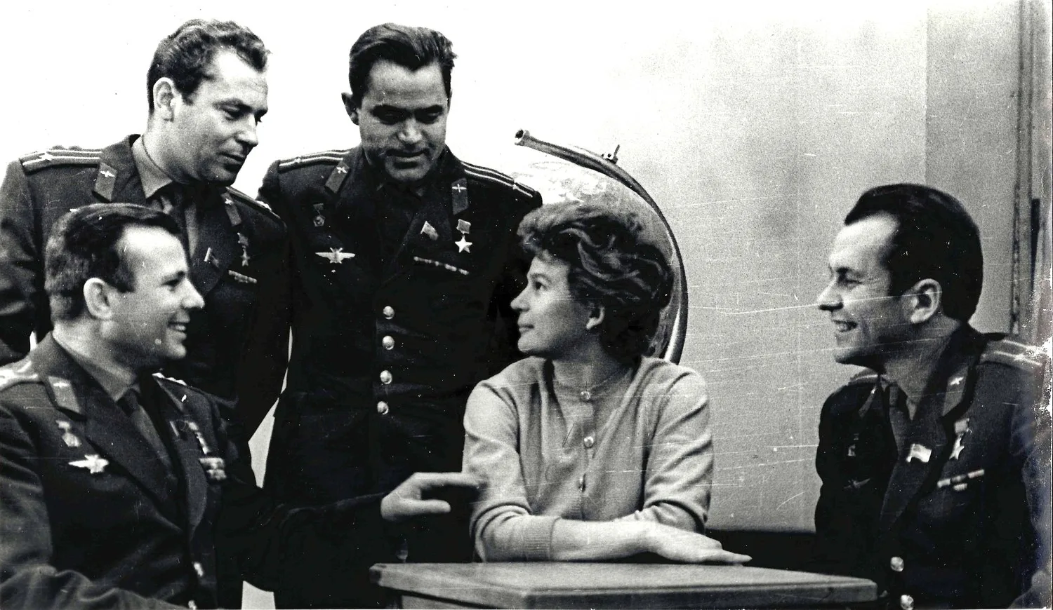 Фотография «Первые советские космонавты». 1963.