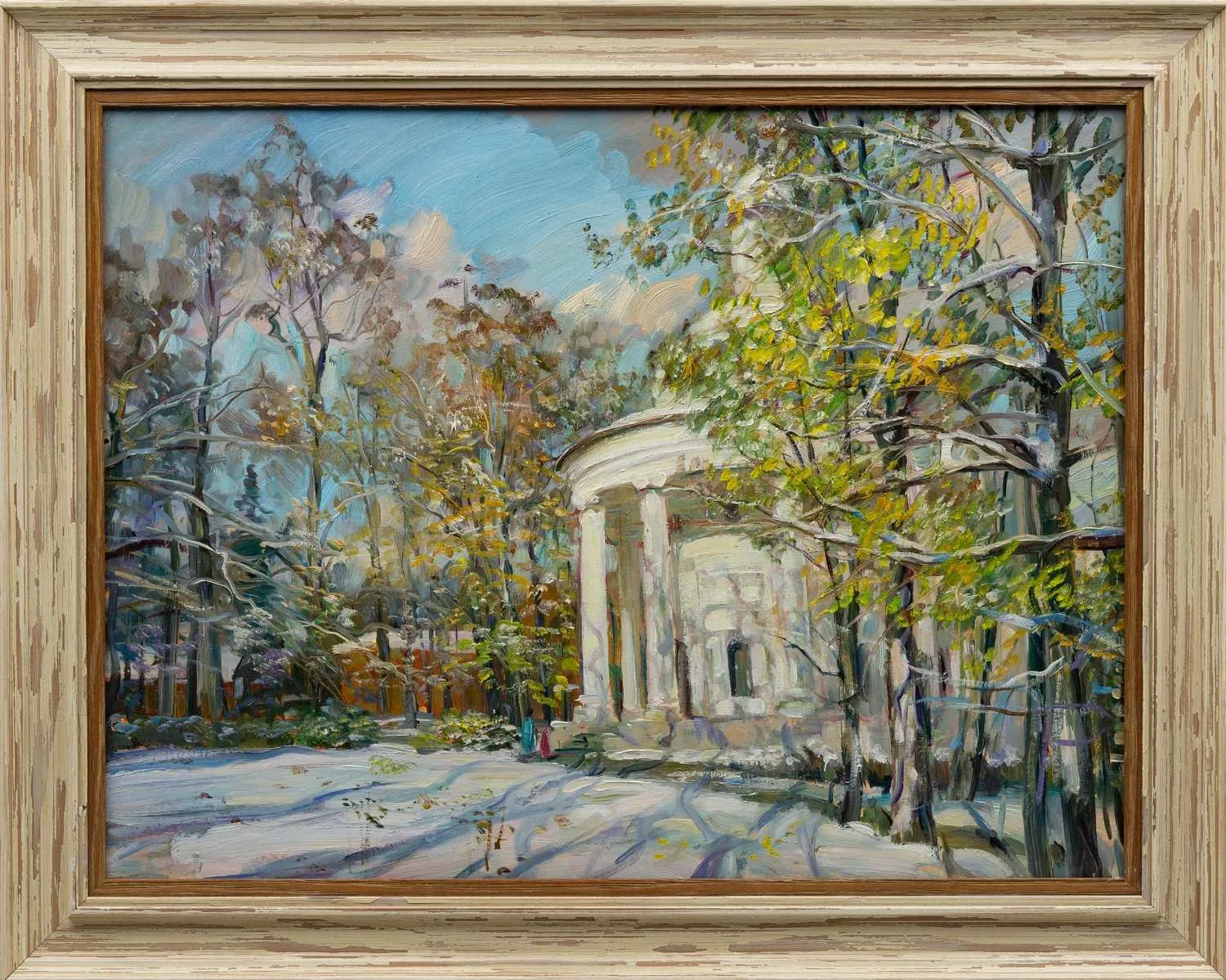 Корепанов Леонид Никитович. Неожиданный снег. 2010.