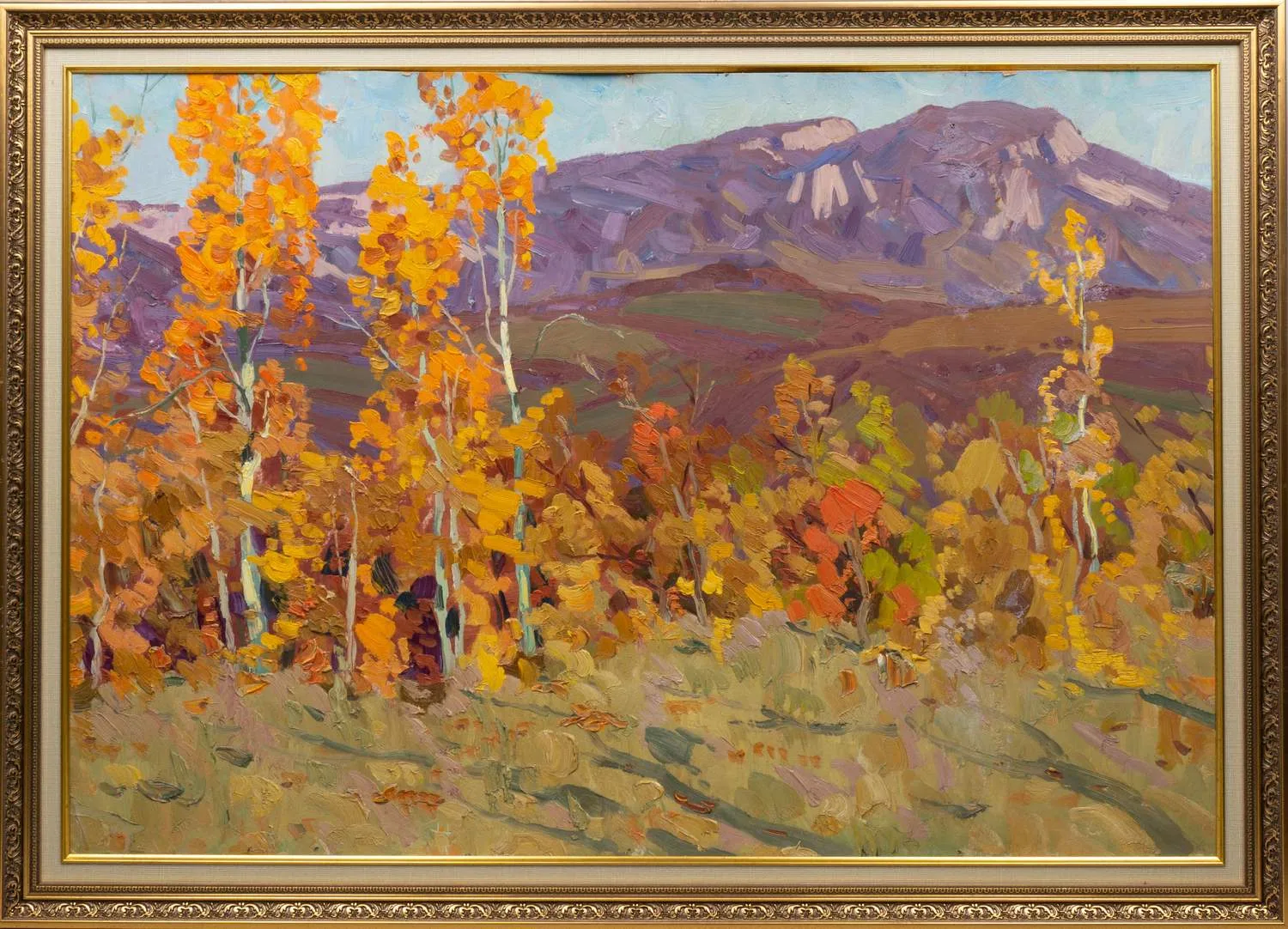 Котов Виктор Иосифович. Золотая осень. 1978.