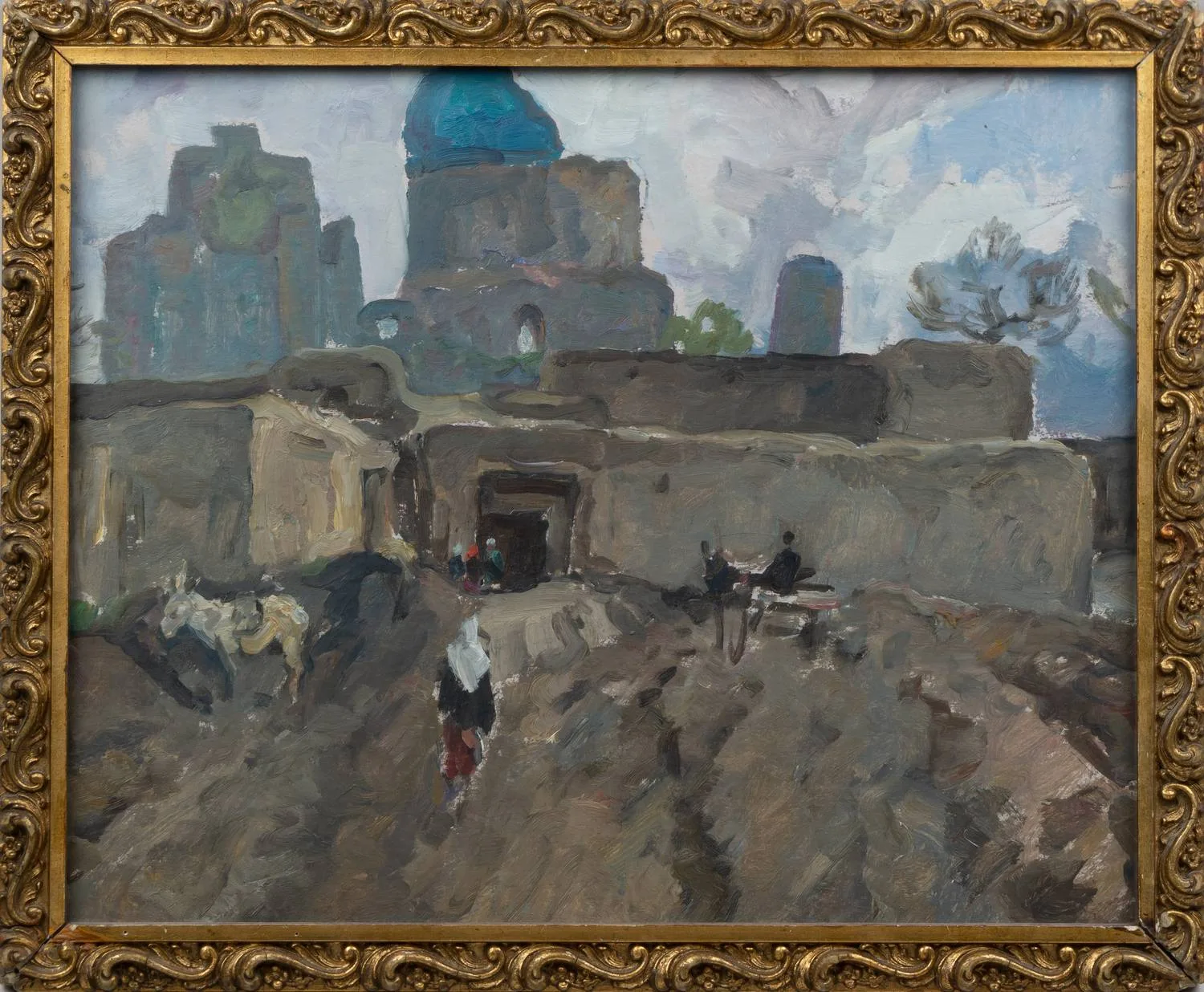 Дудов Юрий Николаевич. Старый Самарканд. 1969.