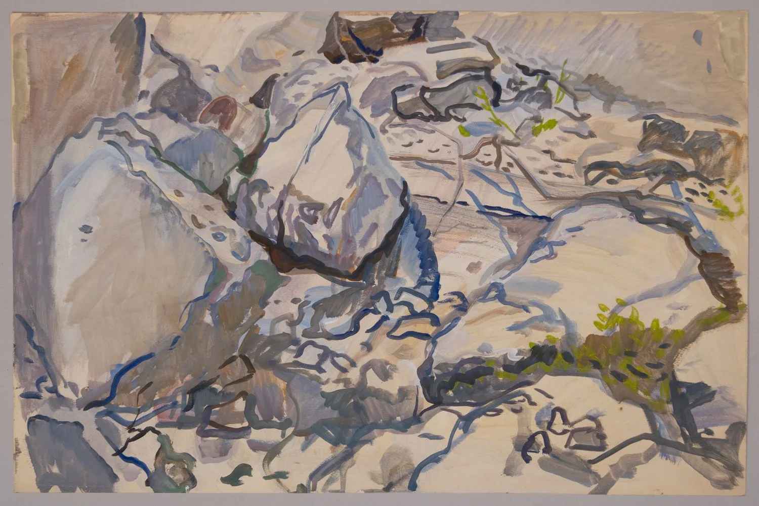 Алексеев Адольф Евгеньевич. Крым. Камни. 1960-е.