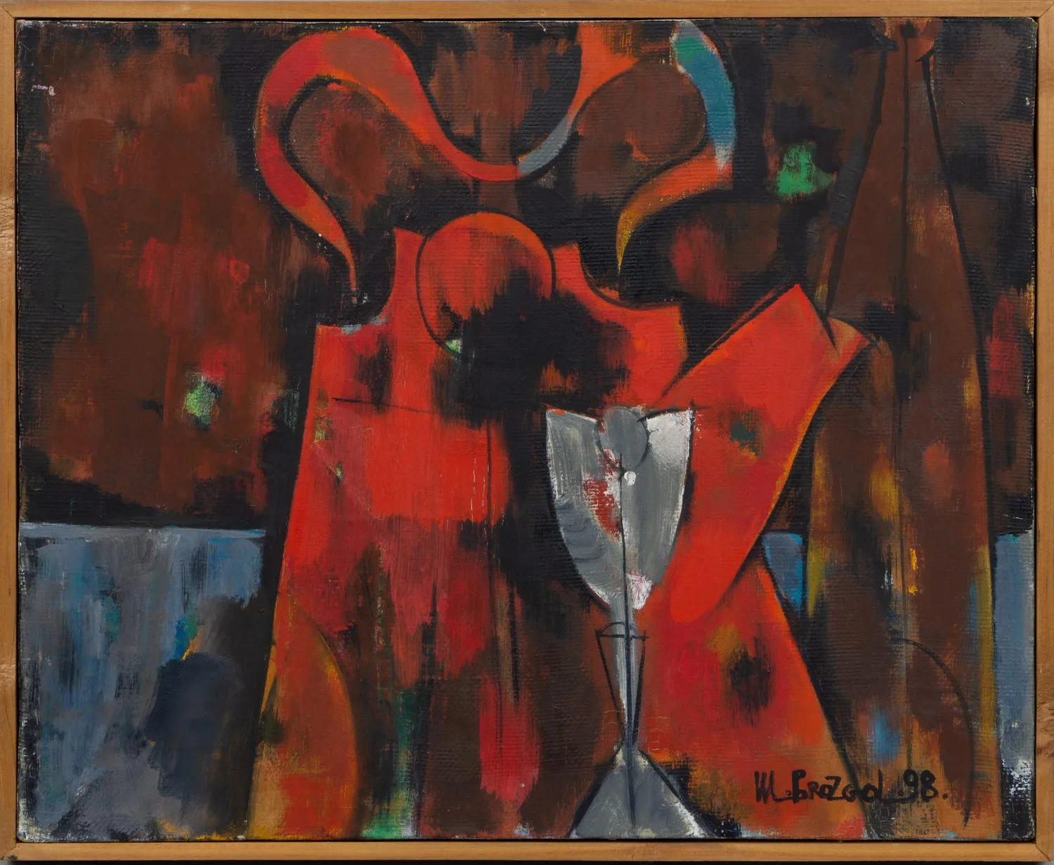 Брозголь Михаил Павлович. Крансый чайник. 1998.