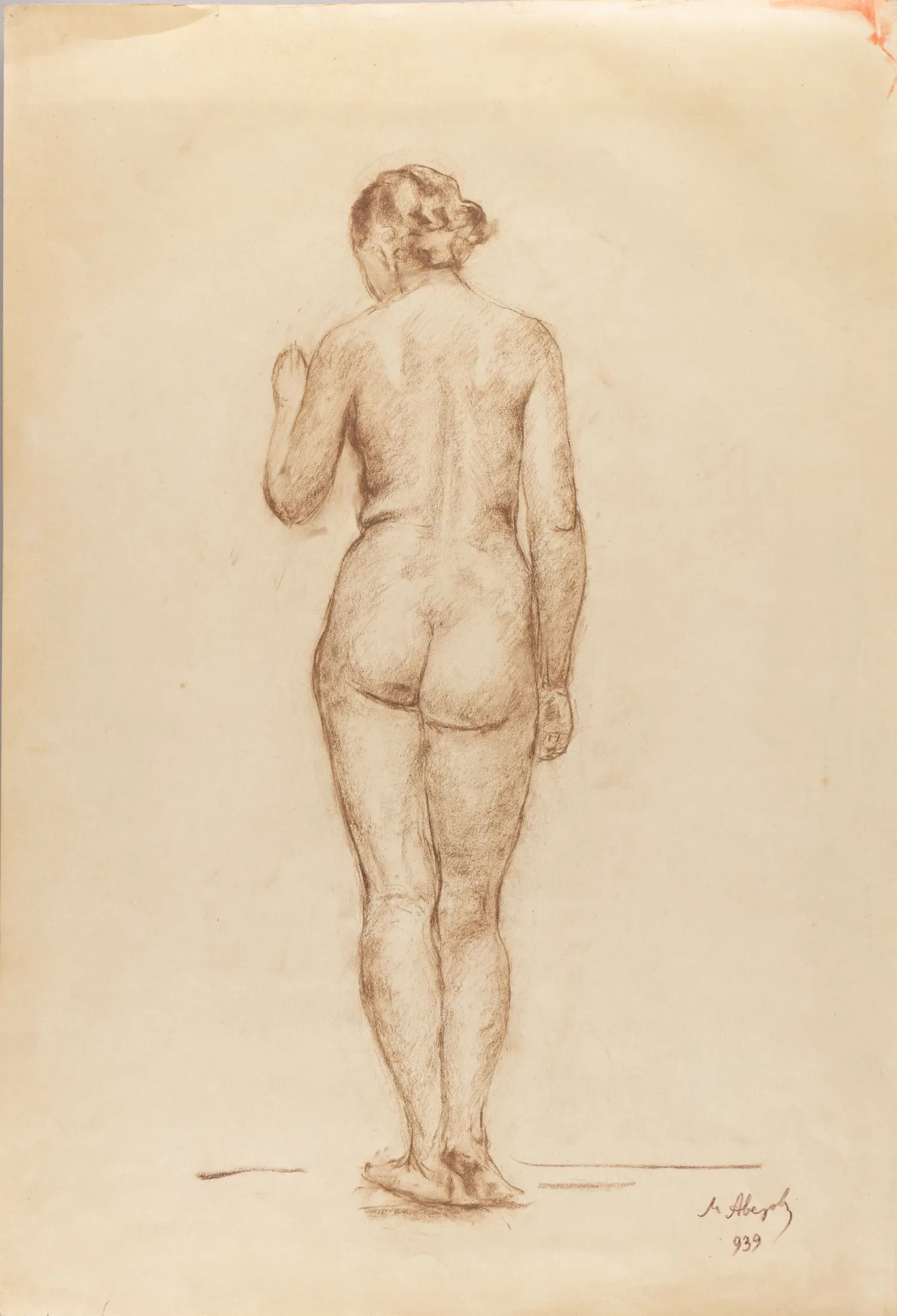 Аветов Михаил Никитич. Натурщица. 1939.