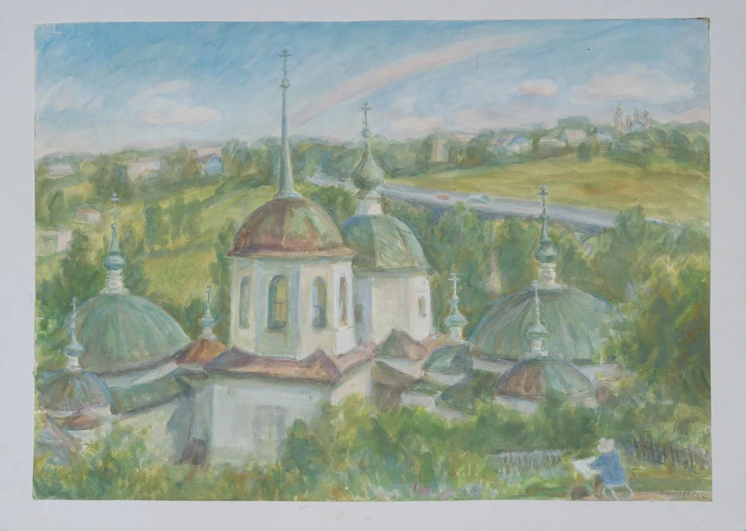 Дехтерева Татьяна Александровна. Полдень. Старица. 2002.