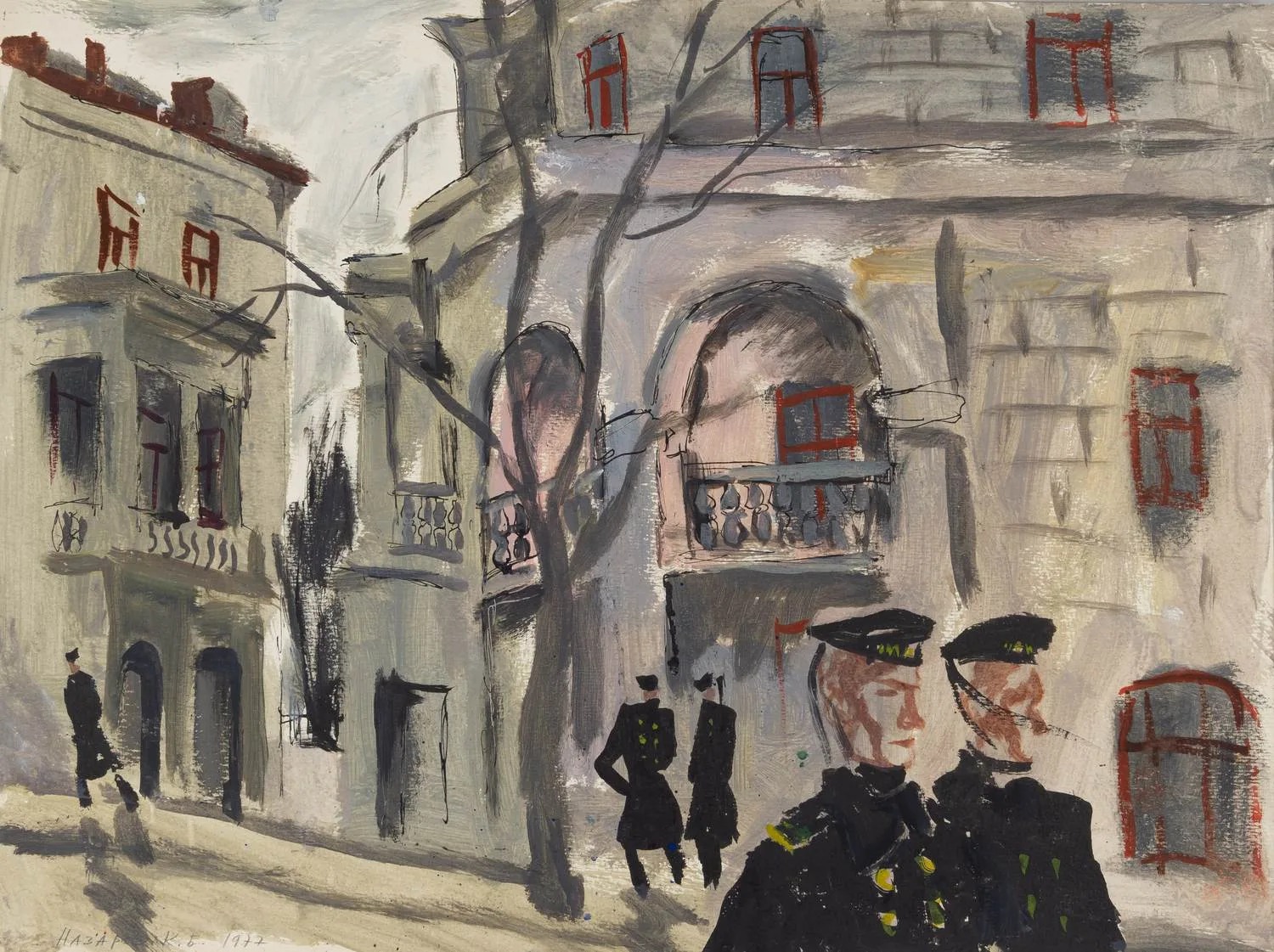 Назаров Константин Борисович. Патруль (Севастополь). 1977.