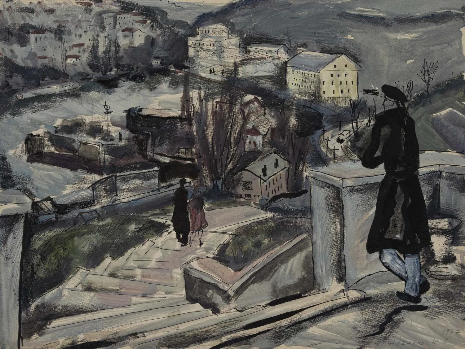 Назаров Константин Борисович. Бухта (Севастополь). 1977.
