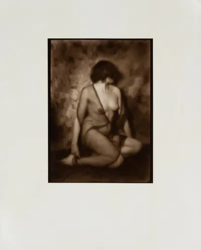 Гринберг А.Д. Фотография «Обнажённая». Снимок 1920-х годов, печать 1990-х годов.
