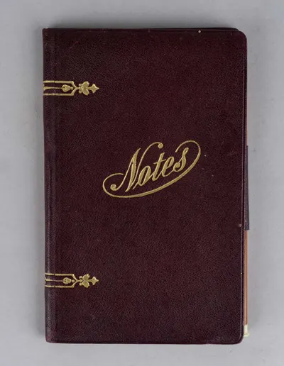 Блокнот с карандашом. Зап. Европа, нач. XX века.