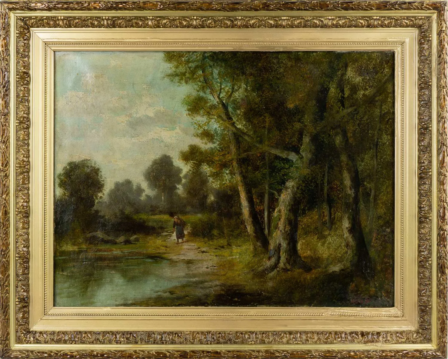 Юджин Лоуренс Вэйл. За дровами. 1890-е.