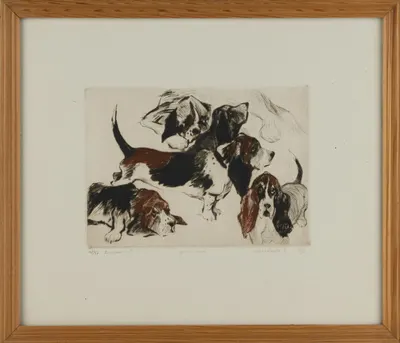Маковеева Ирина Петровна. Бассеты II. 1993.