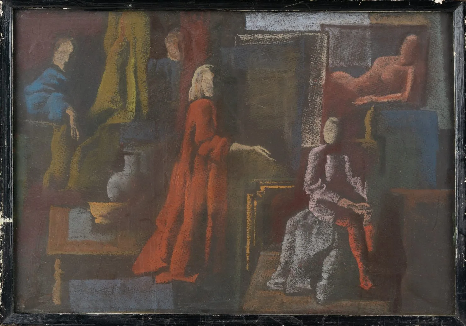 Валнере Рита Хербертовна. Театр. Эскиз. 1975.