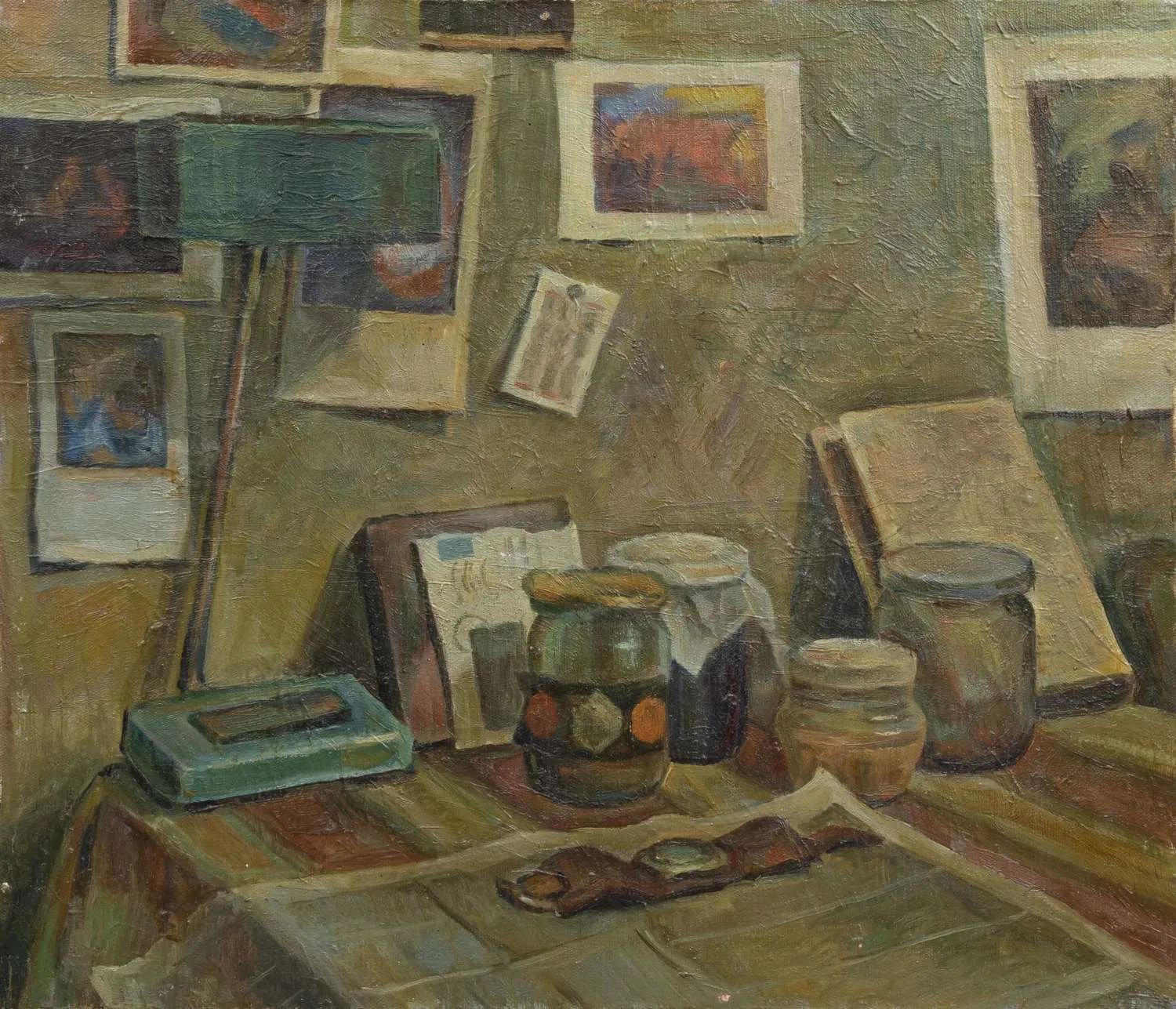 Большаков Алексей Алексеевич (?). Натюрморт. 1978.