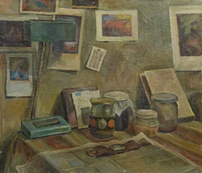 Большаков Алексей Алексеевич (?). Натюрморт. 1978.