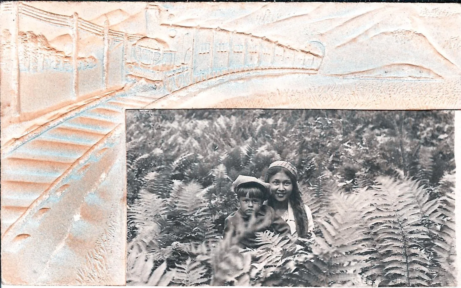Визитка-фотография. СССР, 1920-е годы.