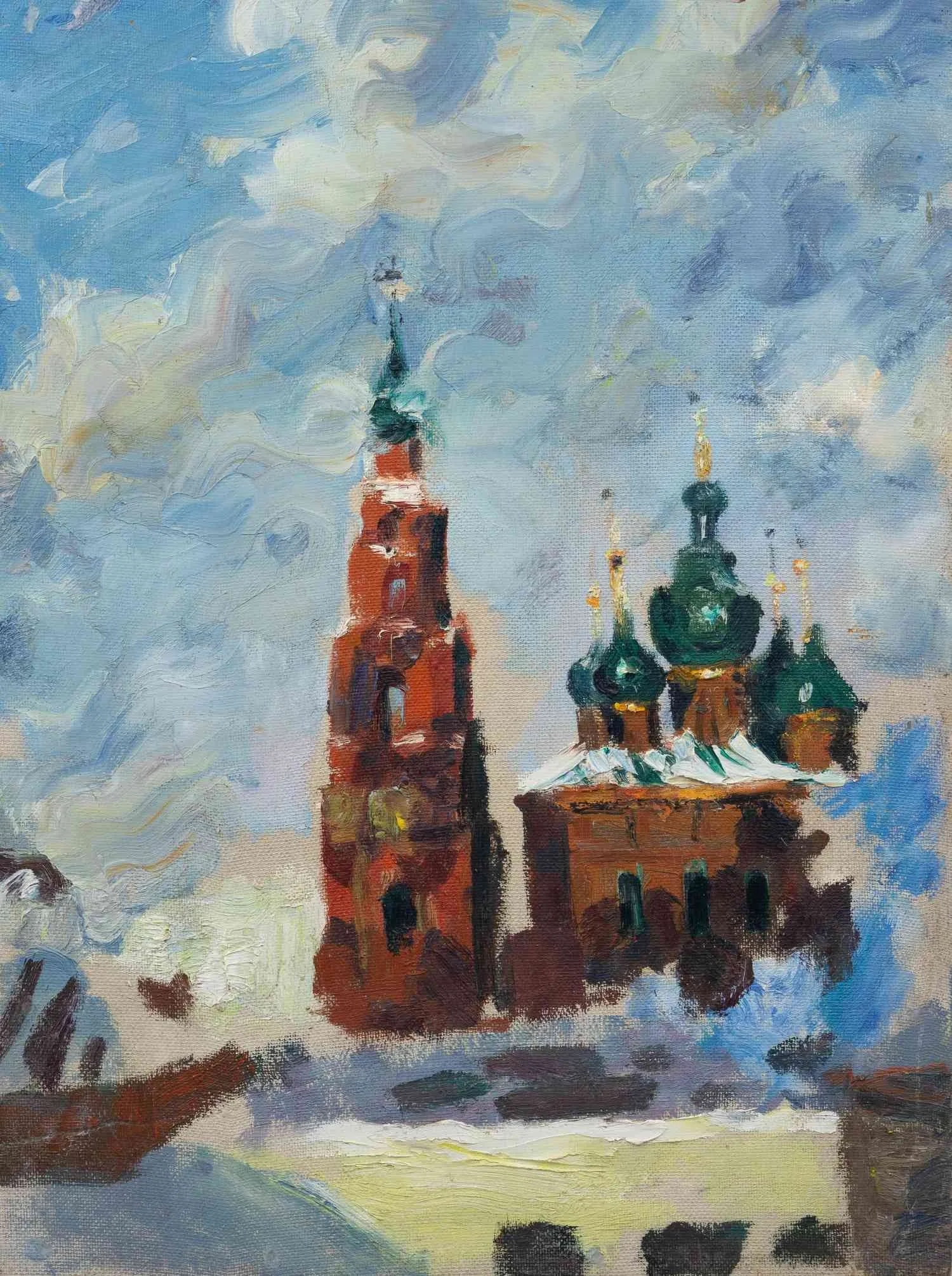 Тютиков Николай Иванович. Храм. 1970-е годы.