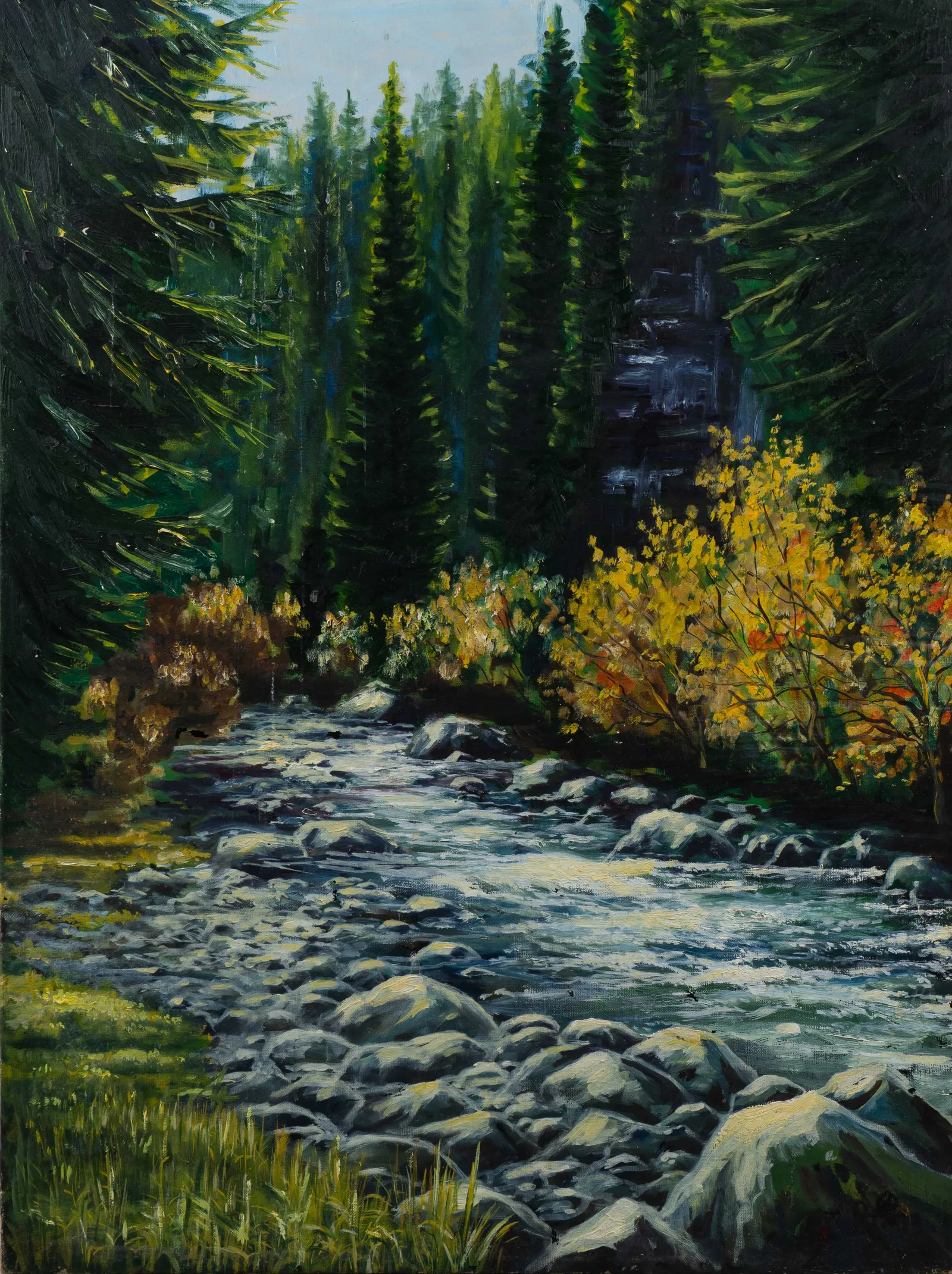 Старниченко Николай. "В горах Киргизии". 1996 г.