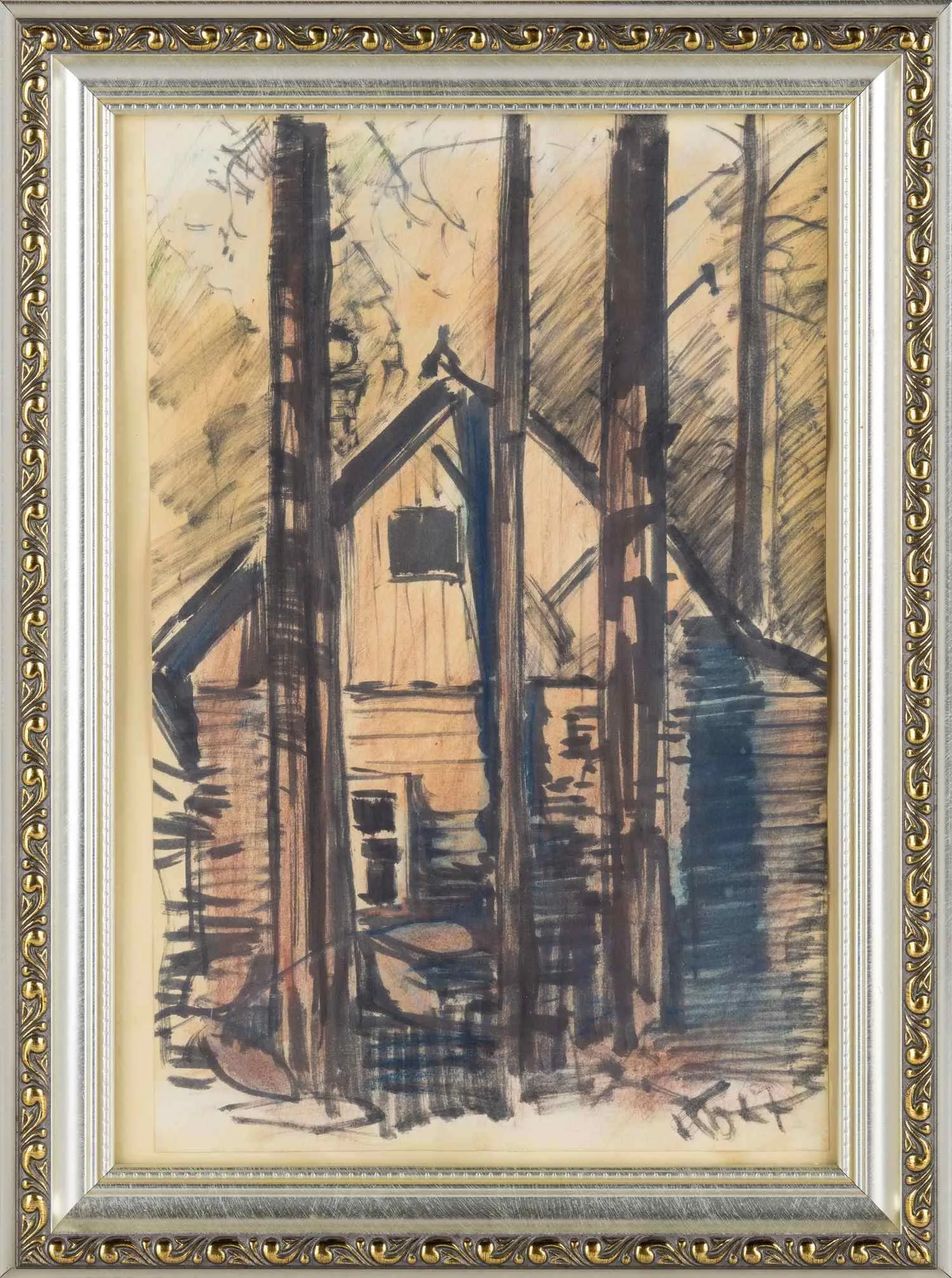 Богоявленский Юрий Владимирович. Домик в Переделкино. 1960-е годы.