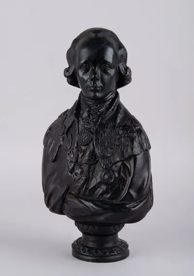 Скульптурный бюст Павла I. СССР, Каслинский завод художественного литья, 1960.