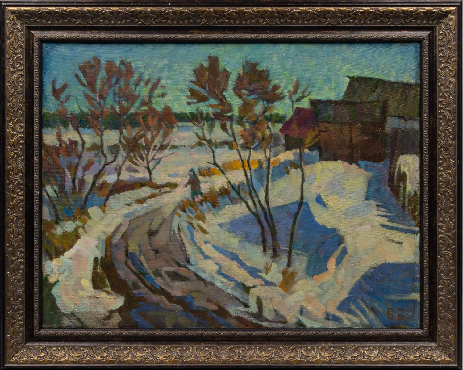 Большаков Виктор Александрович. Голубые тени. 1999.
