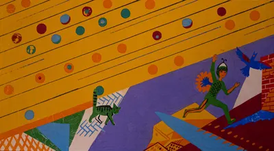 Художники Шишков и Суханов. Макет книжной обложки. Сеня, Храбрик и шашки. Авторы Барский Ю, Городецкий В. 1990 г.