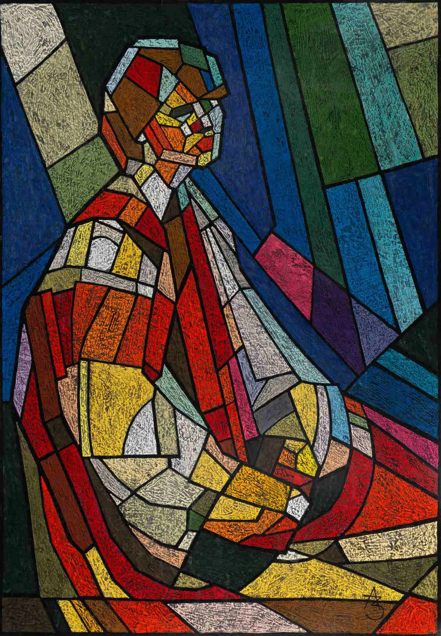Забиронин Андрей Николаевич. Дама в наряде. 2000-е годы.