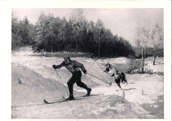 23 фотографии работ Я.В. Титова на спортивную тему. 1940-е - 1960-е годы.
