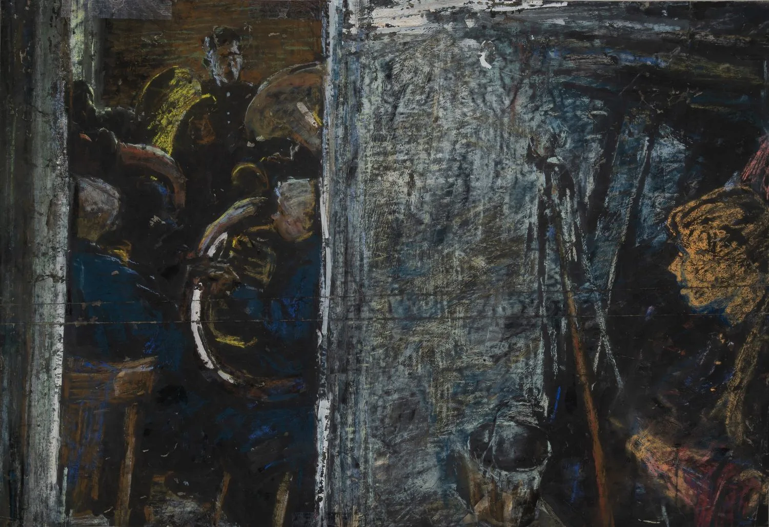 Алексеев Адольф Евгеньевич. Репетиция. 1962.