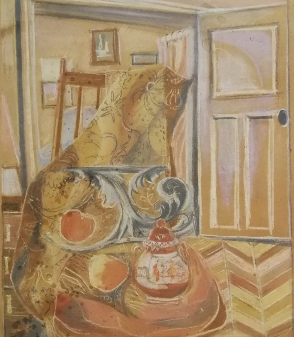 Цыпин Р. (?). Натюрморт. 1970-е - 1980-е годы.